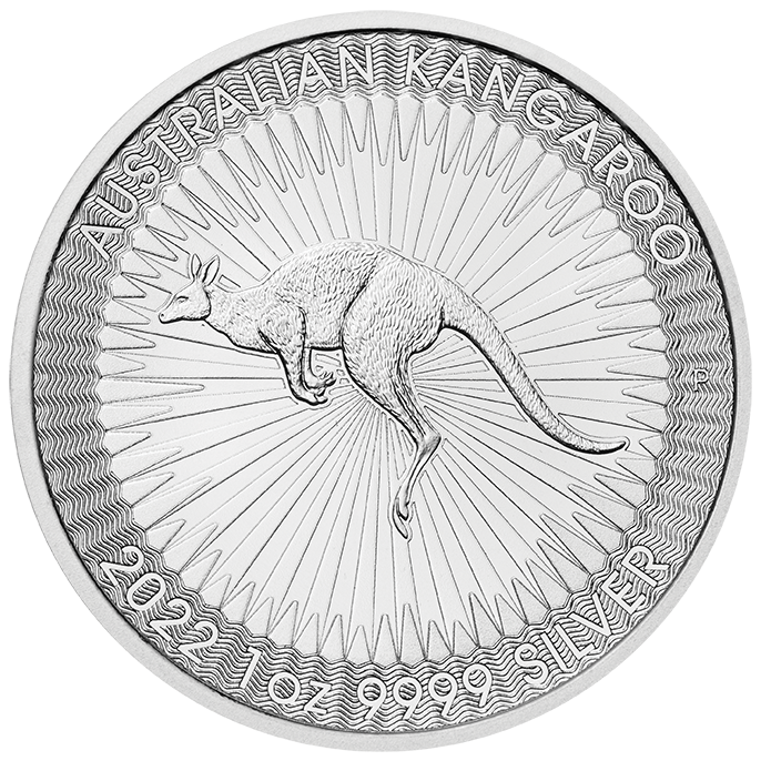 1oz Silver Perth Mint Kangaroo Coin 2023